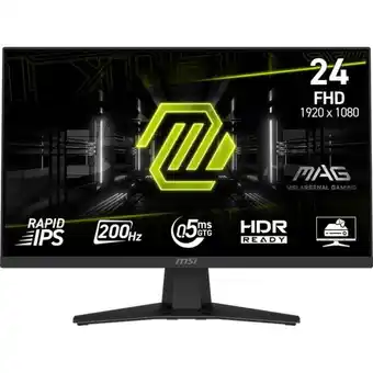MediaMarkt MSI MAG 244F - 23.8 inch - Full HD - IPS (In-Plane Switching) aanbieding