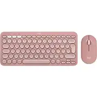 MediaMarkt LOGITECH Pebble 2 Combo Roze aanbieding