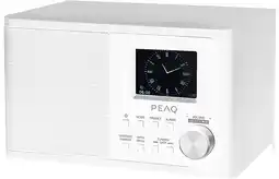 MediaMarkt PEAQ PDR 170 BT DAB-radio Wit aanbieding