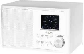 MediaMarkt PEAQ PDR 170 BT DAB-radio Wit aanbieding