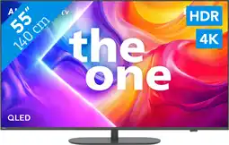 MediaMarkt PHILIPS 55PUS9000 4k QLED Ambilight TV 55 inch (The One) (2025) aanbieding