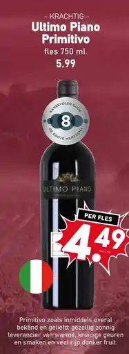 Coop Ultimo Piano Primitivo aanbieding