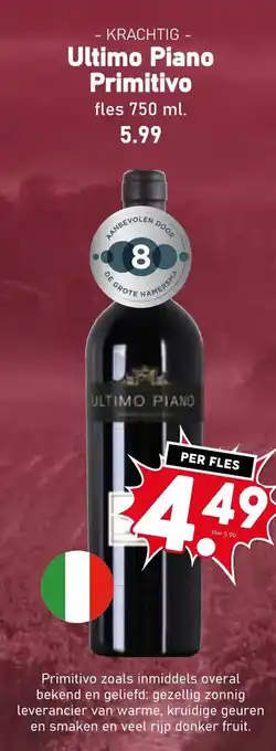Coop Ultimo Piano Primitivo aanbieding