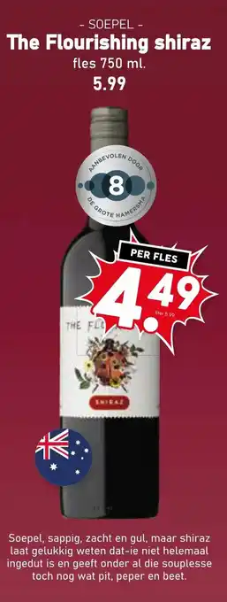 Coop The Flourishing shiraz aanbieding
