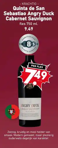 Coop Quinta de San Sebastiao Angry Duck Cabernet Sauvignon aanbieding