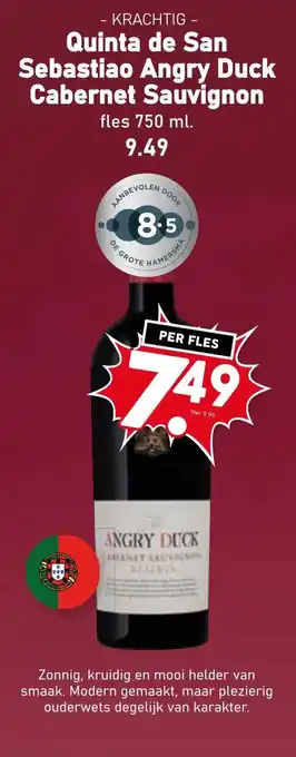 Coop Quinta de San Sebastiao Angry Duck Cabernet Sauvignon aanbieding