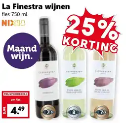 Coop La Finestra wijnen aanbieding