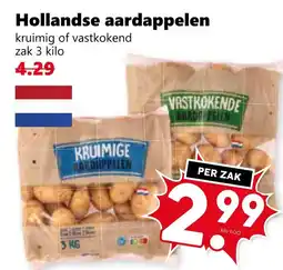 Coop Hollandse aardappelen aanbieding