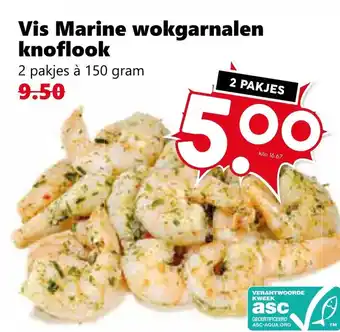 Coop Vis Marine wokgarnalen knoflook aanbieding