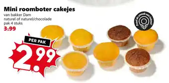 Coop Mini roomboter cakejes aanbieding