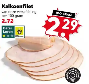 Coop Kalkoenfilet aanbieding
