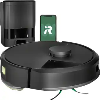 MediaMarkt IROBOT Y351040 Robotstofzuiger met dweilfunctie Zwart aanbieding