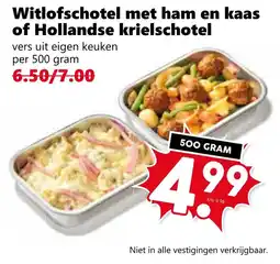 Coop Witlofschotel met ham en kaas of Hollandse krielschotel aanbieding