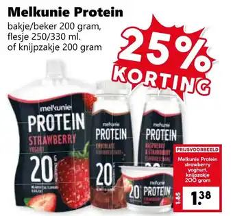 Coop Melkunie Protein aanbieding