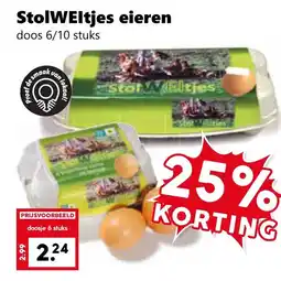 Coop StolWEltjes eieren aanbieding