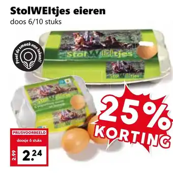 Coop StolWEltjes eieren aanbieding