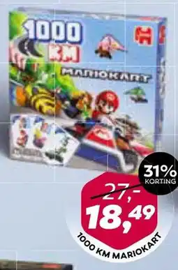Coop 1000 km Mariokart aanbieding