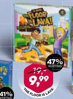 Coop The floor is lava aanbieding