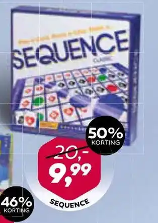 Coop Sequence aanbieding