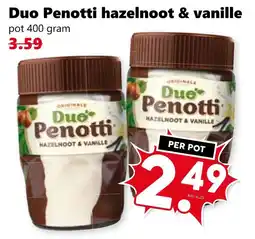 Coop Duo Penotti hazelnoot & vanille aanbieding