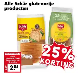 Coop Alle Schär glutenvrije producten aanbieding