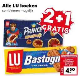 Coop Alle LU koeken combineren mogelijk aanbieding
