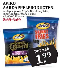Coop Aviko aardappelproducten aanbieding