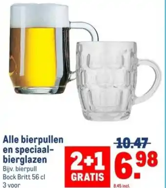 Makro Alle bierpullen en speciaal bierglazen aanbieding