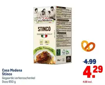 Makro Casa Modena Stinco aanbieding