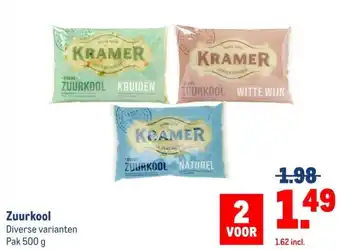 Makro Zuurkool aanbieding