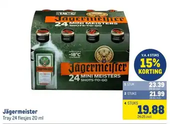 Makro Jägermeister aanbieding