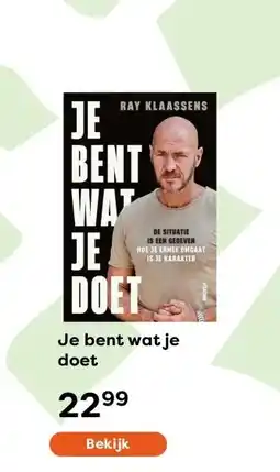 The Read Shop Je bent wat je doet aanbieding