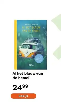 The Read Shop Al het blauw van de hemel aanbieding
