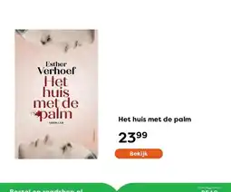 The Read Shop Het huis met de palm aanbieding