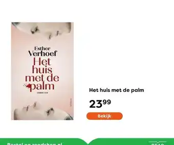 The Read Shop Het huis met de palm aanbieding