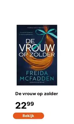 The Read Shop De vrouw op zolder aanbieding