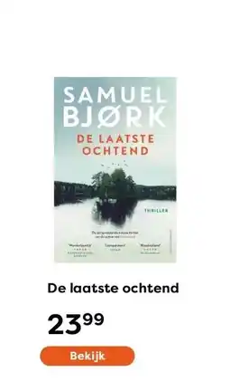 The Read Shop De laatste ochtend aanbieding