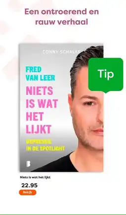 The Read Shop Niets is wat het lijkt aanbieding