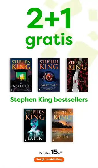 The Read Shop Stephen King bestsellers aanbieding