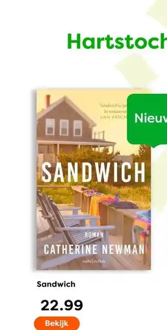 The Read Shop Sandwich aanbieding