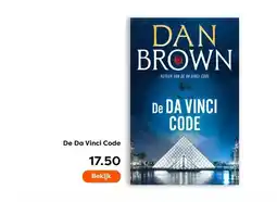 The Read Shop De Da Vinci Code aanbieding