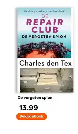 The Read Shop De vergeten spion aanbieding