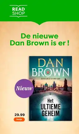 The Read Shop DAN BROWN aanbieding