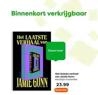 The Read Shop Het laatste verhaal van Jamie Gunn aanbieding