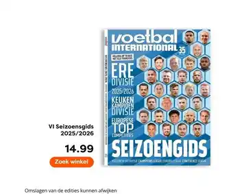 The Read Shop VI Seizoensgids 2025/2026 aanbieding