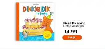 The Read Shop Dikkie Dik is jarig aanbieding