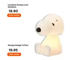 The Read Shop Snoopy lampje aanbieding