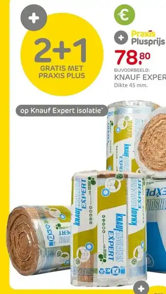 Praxis KNAUF EXPERT ISOLATIE aanbieding