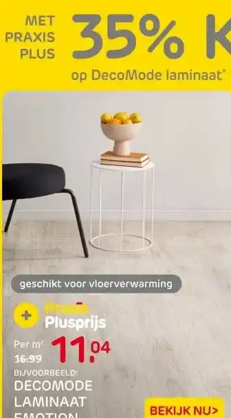 Praxis DECOMODE LAMINAAT EMOTION aanbieding
