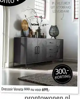 Pronto wonen Dressoir Veneta aanbieding